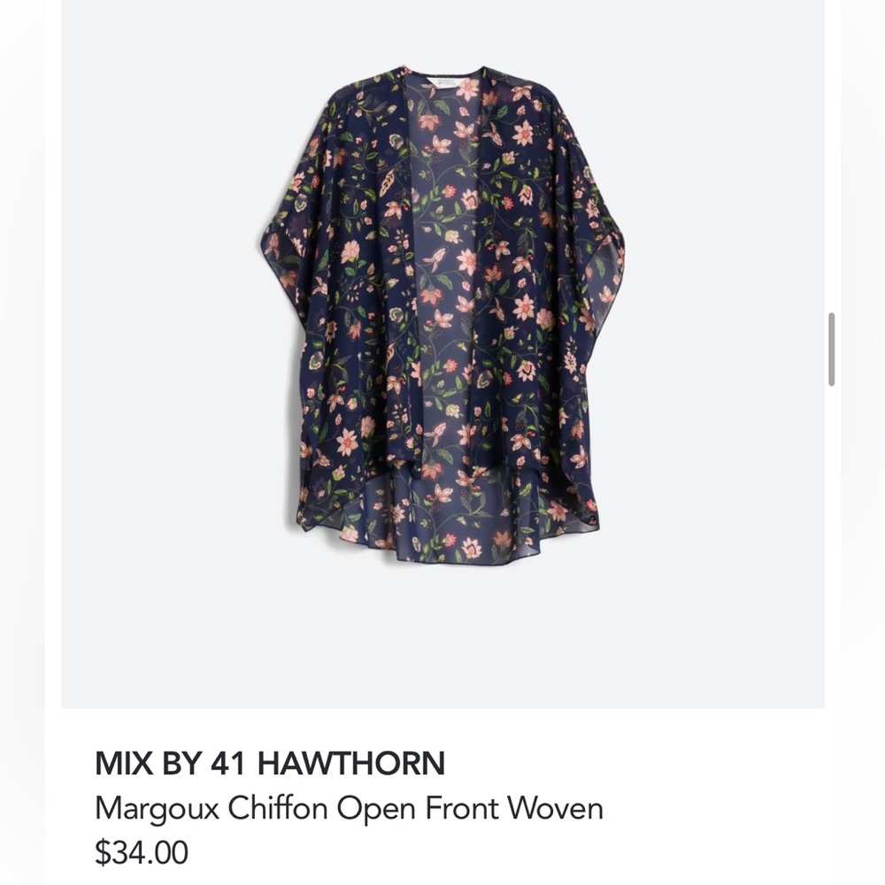 Stitch Fix floral top Market and Spruce